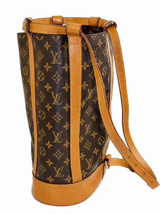 Louis Vuitton Randonnée PM Monogram Coated Canvas Bucket Style Backpack main image 4